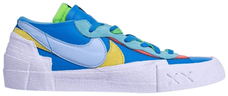 Giày Nike KAWS x sacai x Blazer Low ‘Neptune Blue’ DM7901-400